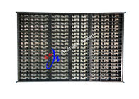 স্টেইনলেস স্টিল তারের স্ক্রিন জাল মিশ্রিত ফ্ল্যাট 500 অয়েলফিল্ড স্ক্রিন